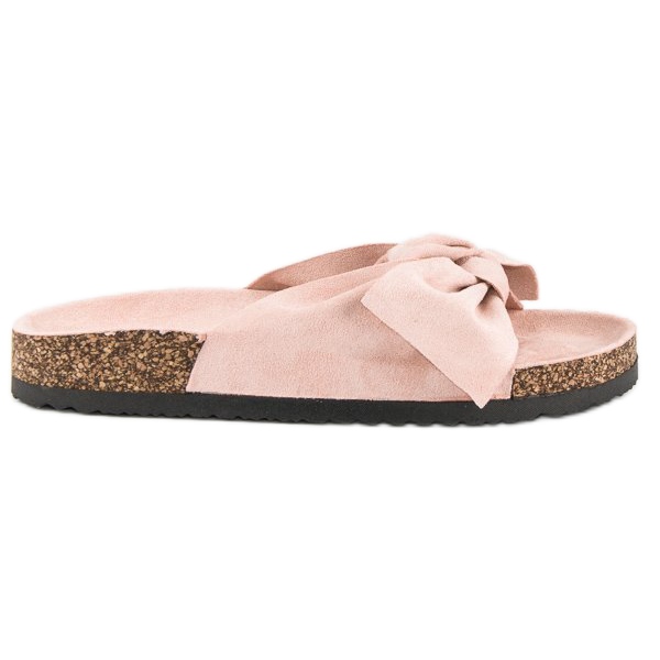 Bestelle Babuchas ante rosa rosado