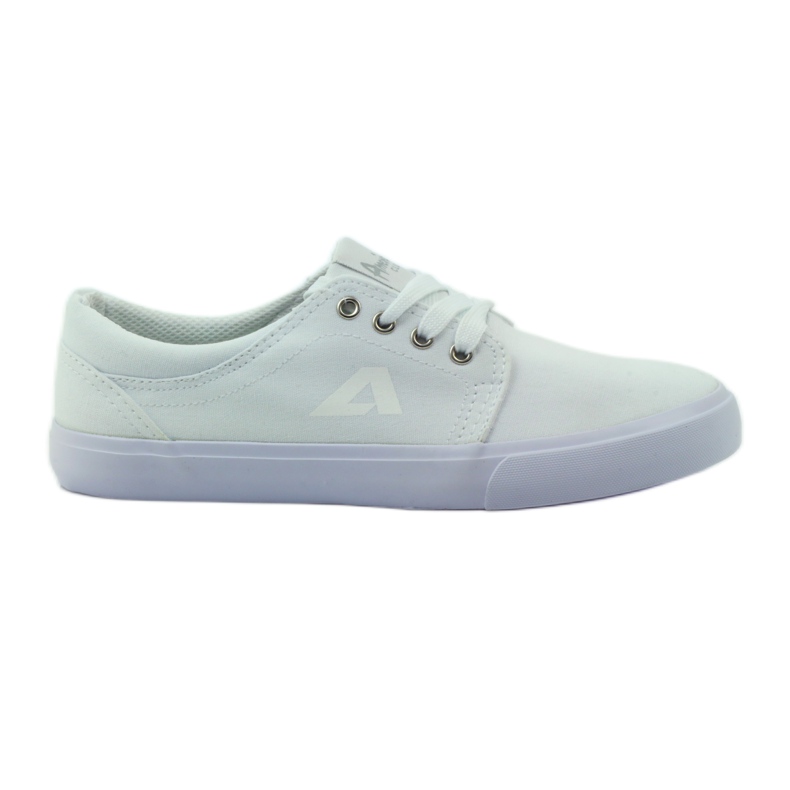 American Club Zapatillas deportivas de mujer americanas zapatillas blancas. blanco
