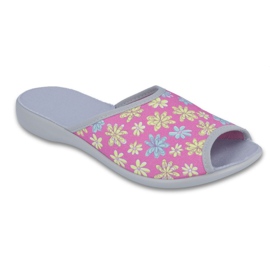 Befado zapatos mujer pu c 254D091 azul amarillo rosa