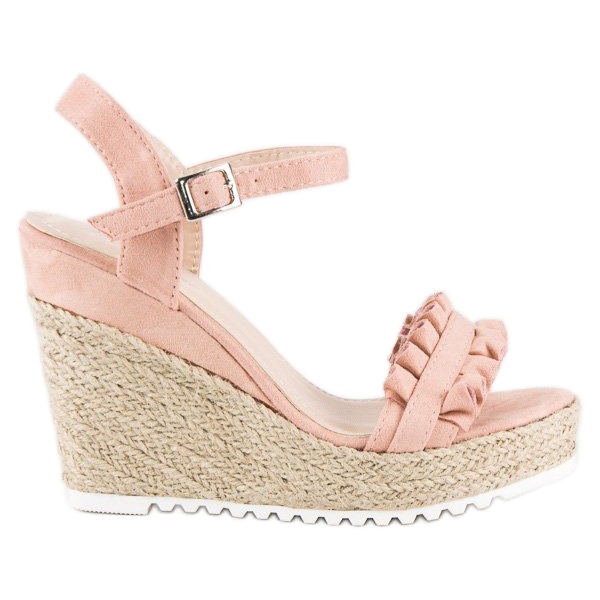 Bello Star Sandalias alpargatas rosas rosado