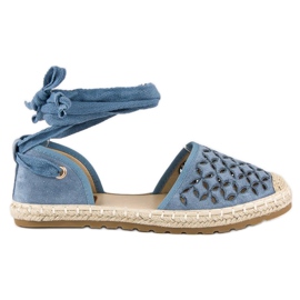 Sweet Shoes Alpargatas anudadas azul