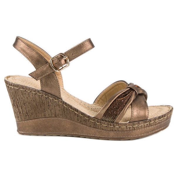 Sandalias vinceza marrón