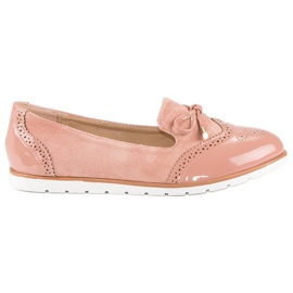 Super Me Mocasines rosados casuales Super Me Mocasines rosados casuales