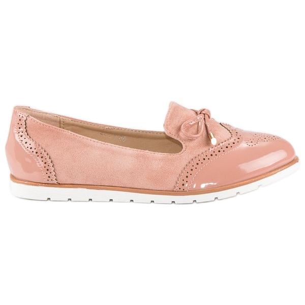 Super Me Mocasines rosados ​​casuales