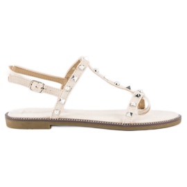 Bestelle Sandalias beige