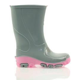 Chanclos con iones de plata Ren But gris rosa rosado