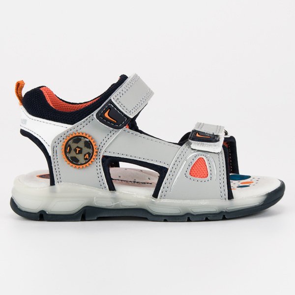 American Club Sandalias para niño gris