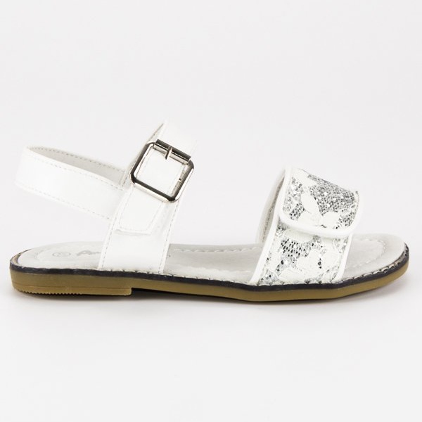 American Club Sandalias americanas blancas blanco