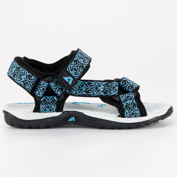 American Club Sandalias juveniles americanas negro
