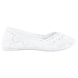 Seastar Bailarinas encaje blanco