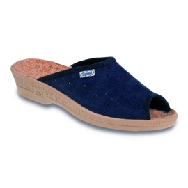 Befado zapatos mujer pu 581D186 azul marino