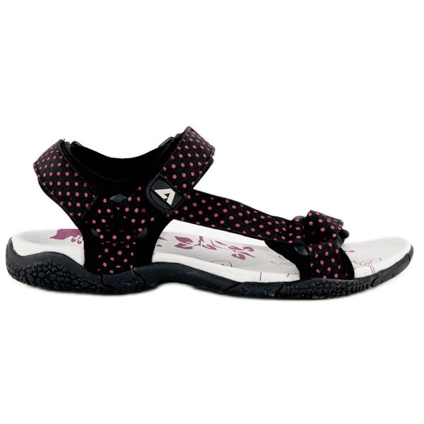 American Club Sandalias americanas textil velcro negro American Club Sandalias americanas textil velcro negro