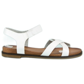 Nio Nio Sandalias blancas mujer blanco