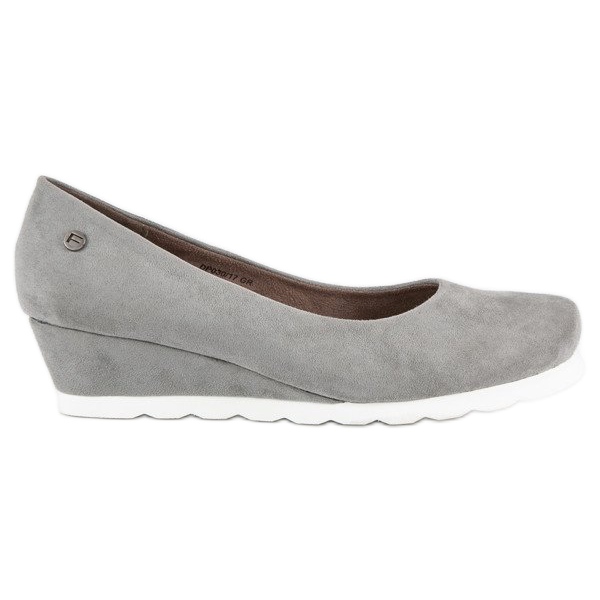 Filippo Zapatos de salón de ante para mujer gris