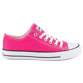 Andy Z Zapatillas clásicas rosa