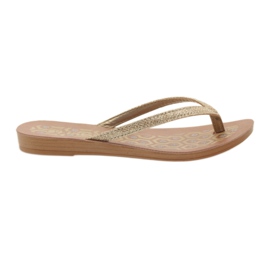 Chanclas INBLU IR063 dorado