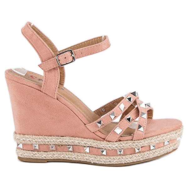 Seastar Sandalias alpargatas ante rosado
