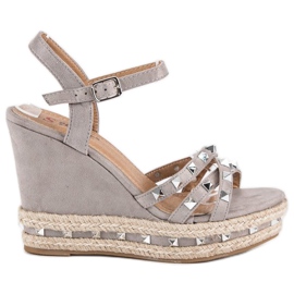 Seastar Sandalias alpargatas ante gris