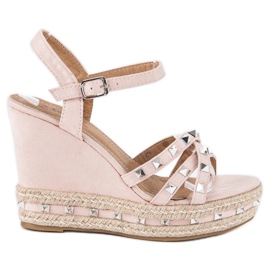 Seastar Sandalias alpargatas ante rosado