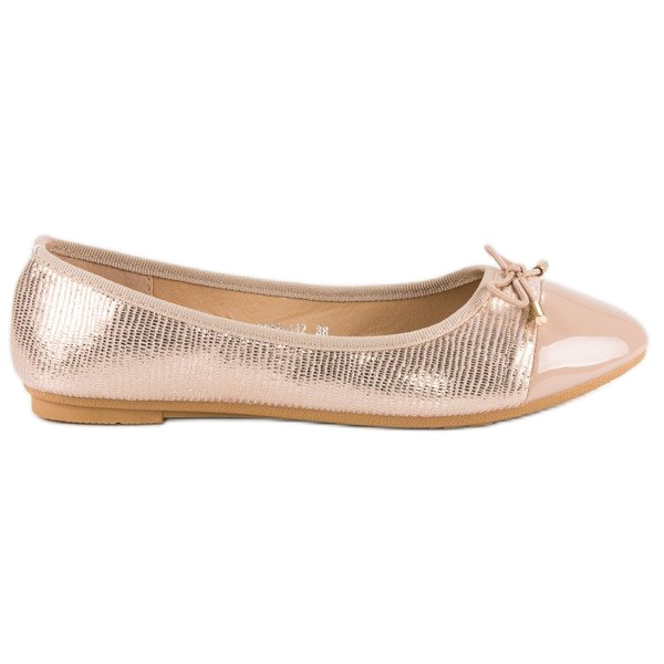 Diamantique Bailarinas elegantes rosado