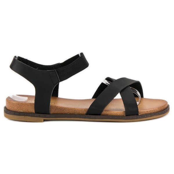 Nio Nio Sandalias negras de mujer negro