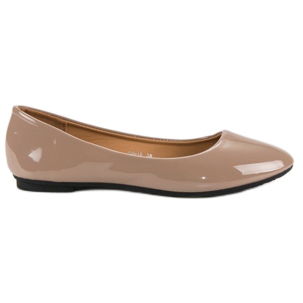 Ch. Creation Bailarinas lacadas marrón Ch. Creation Bailarinas lacadas marrón