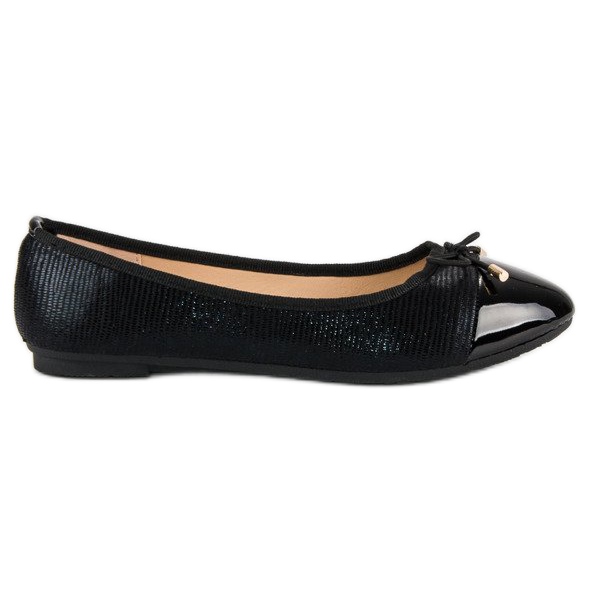 Diamantique Bailarinas elegantes negro