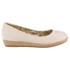 Bailarinas alpargatas beige Bailarinas alpargatas beige