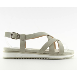 Sandalias mujer grises muy comodas 1499 Gris