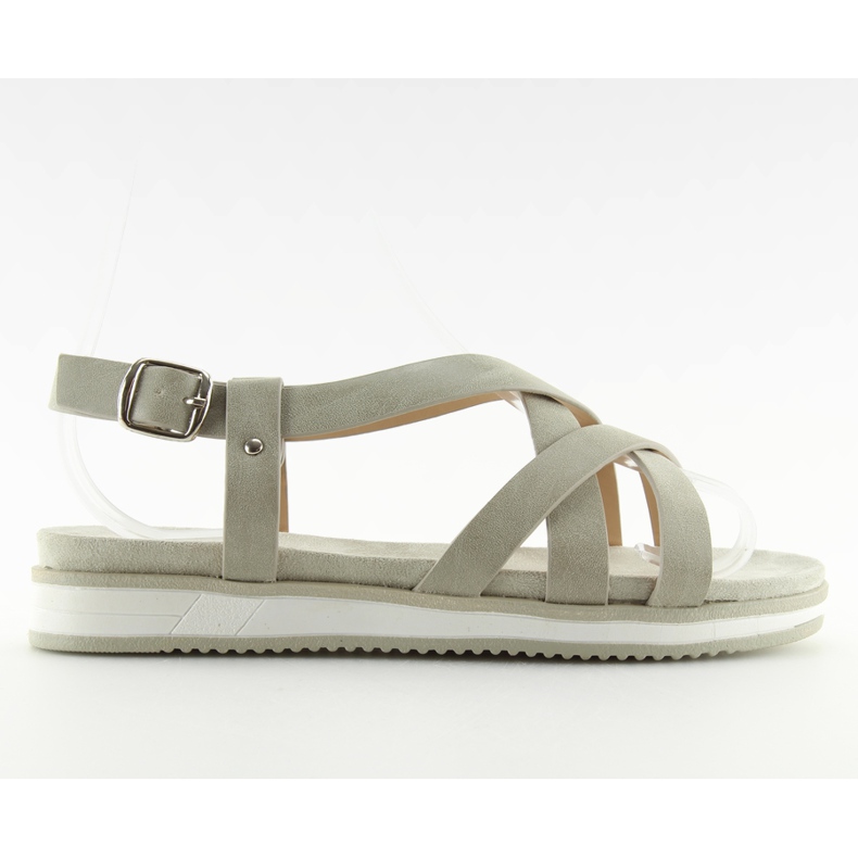 Sandalias mujer grises muy comodas 1499 Gris
