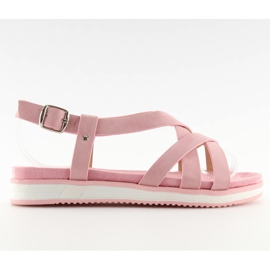 Sandalias mujer muy comodas rosa 1499-20 Rosa