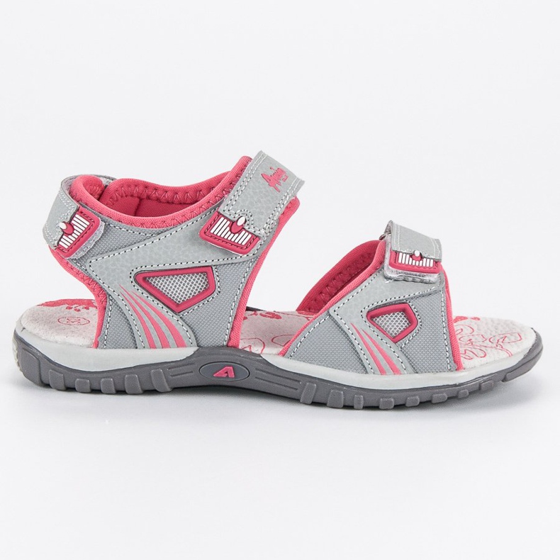 American Club Sandalias americanas gris