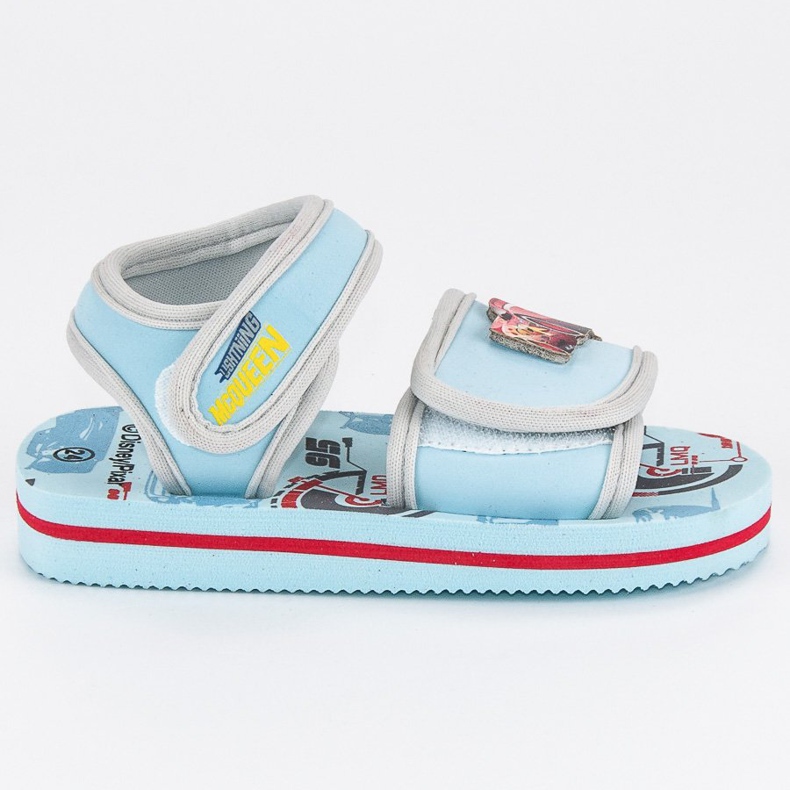 Sandalias de velcro azul