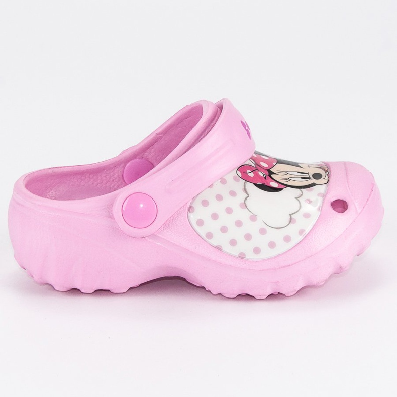 Chanclas de goma Mickey Mouse rosado