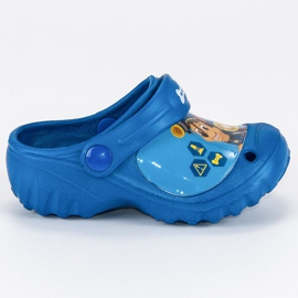 Zapatillas de goma de Patrulla Canina azul