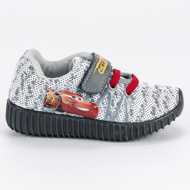 Zapatillas de velcro gris