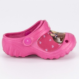 Zapatillas de goma masha y el oso rosa