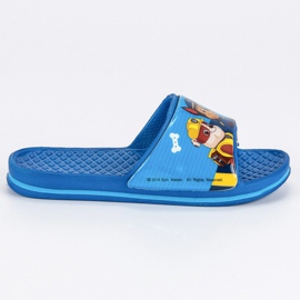 Chanclas azules patrulla perro