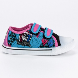 Zapatillas de deporte Monster High azul rosa