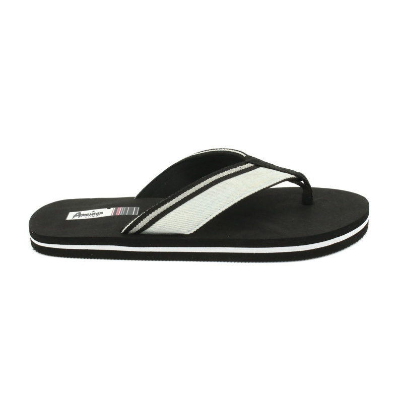 American Club Chanclas de espuma de mujer americana negro azul American Club Chanclas de espuma de mujer americana negro azul