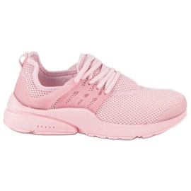 Rapter Zapatos deportivos sin cordones rosado