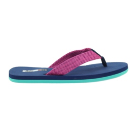 American Club Chanclas American 1607 rosas rosado American Club Chanclas American 1607 rosas rosado
