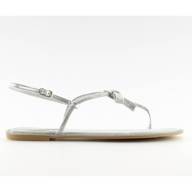 Sandalias grises para mujer chanclas 17715 Grigio