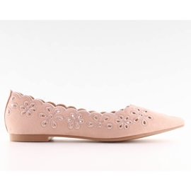 Bailarinas con estampado calado rosa IT-29 Pink rosado