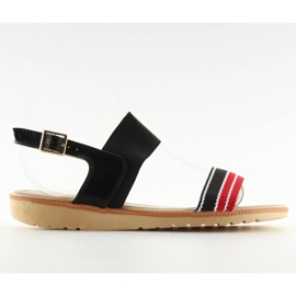 Sandalias mujer negras J1024-A4 negro