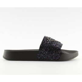 Flip diamante minimal negro S49 negro