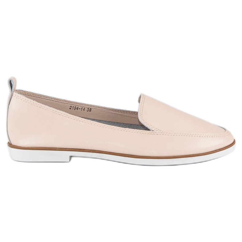 Mazaro Mocasín piel beige Mazaro Mocasín piel beige