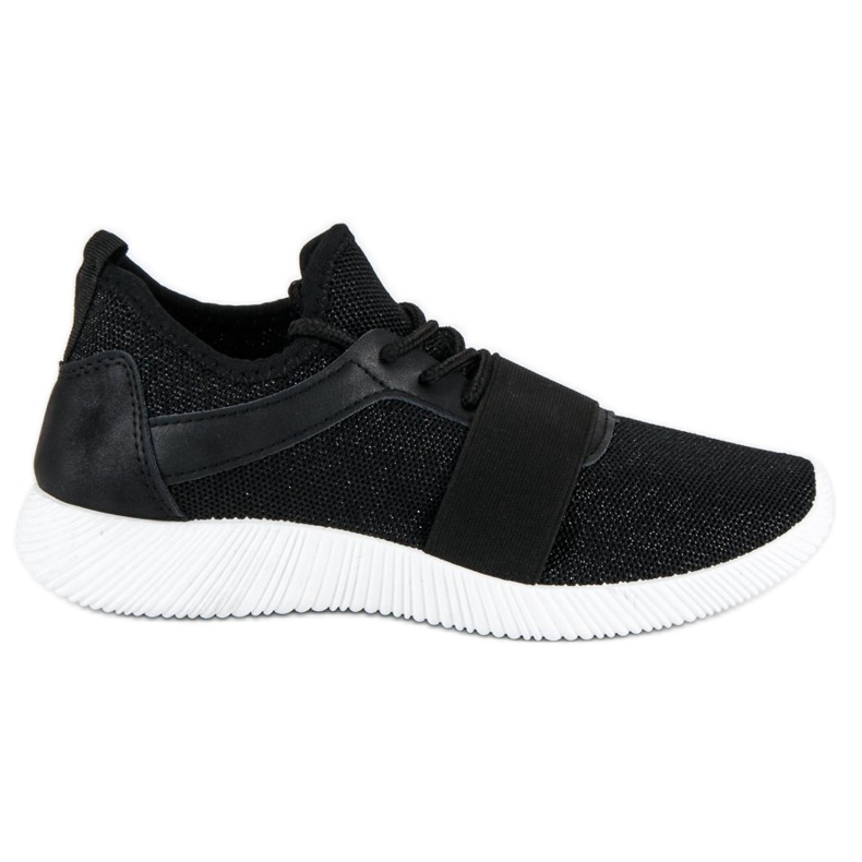 Zapatos sin cordones negros