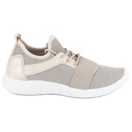 Zapatos sin cordones beige
