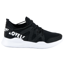 Calzado deportivo de moda blanco negro